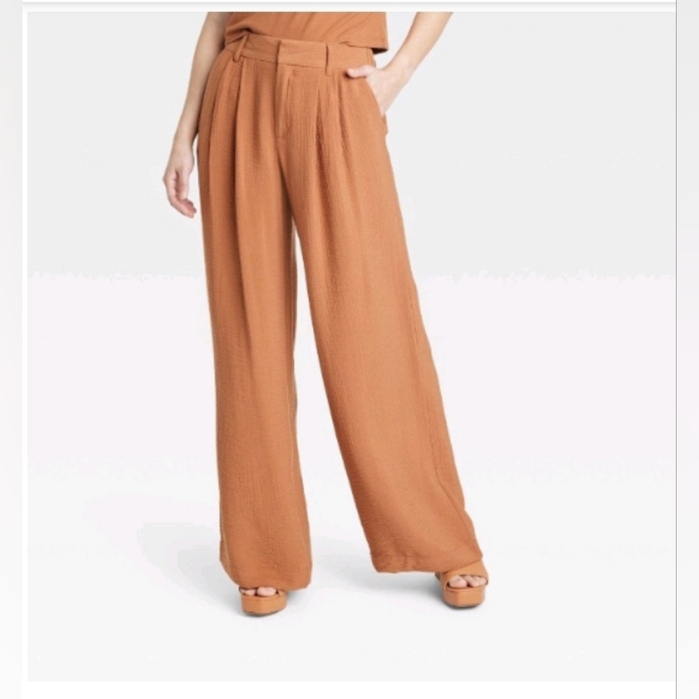 a new day Wide-Leg Pants in Rust